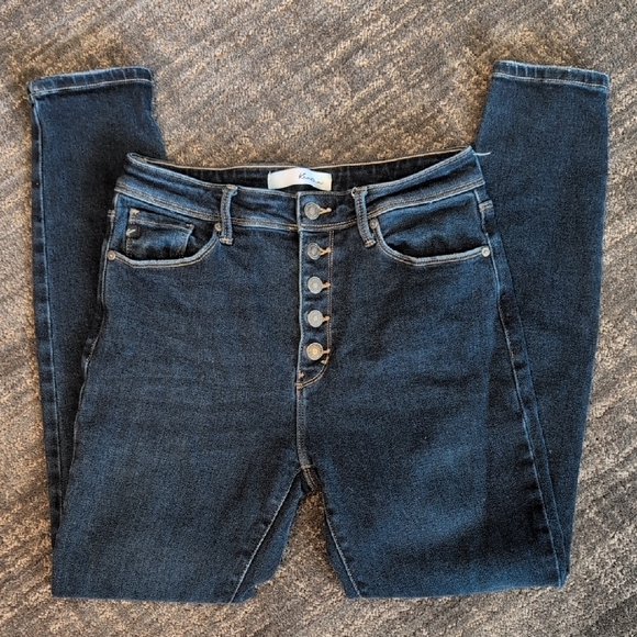 KanCan Deep Indigo Skinny Jeans - Picture 3 of 6